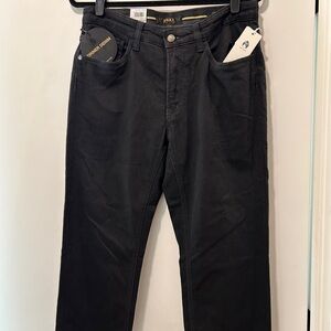 NWT BRAX Black Dinner Denim Jeans 32/34